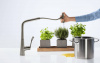Фото смеситель для кухни hansgrohe metris select 14884000