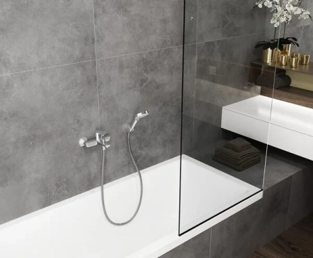 Фото смеситель для ванны hansgrohe vernis blend 71440000