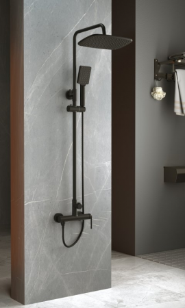 Фото душевая стойка belbagno acqua acqua-docm-nero