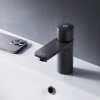 Фото смеситель для раковины am.pm x-joy black edition f85a02522