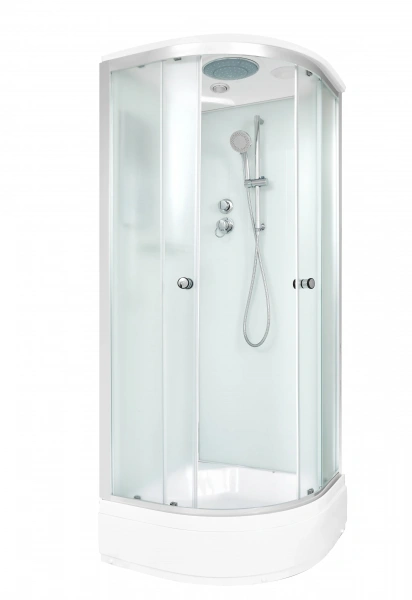 Фото душевая кабина dto 90x90 см d279sel с электрикой