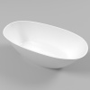 Ванна из искусственного камня Whitecross Onyx B 160x75 см 0205.160075.100