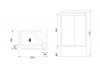 Фото душевая кабина royal bath вр rb8120bp5-wt-r 120x80 см