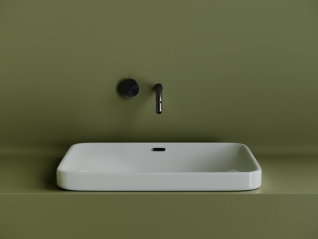 Фото раковина встраиваемая ceramicanova element 60.5 см, цвет: белый cn5041