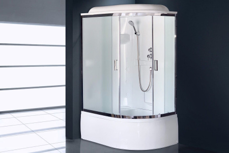 Фото душевая кабина royal bath bk rb8120bk1-m-ch-r 120x80 см