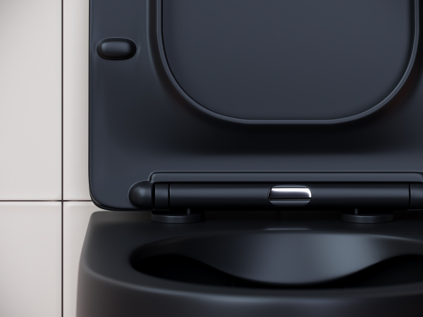 Фото унитаз подвесной, безободковый ceramicanova play cn3001mb