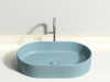 Фото раковина накладная ceramicanova element 60.8 см, цвет: зеленый cn6048mlg