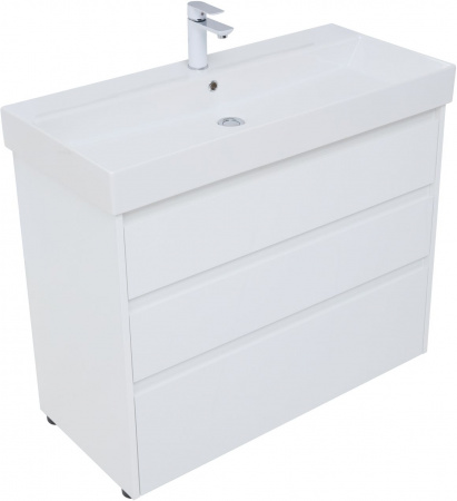 Фото тумба под раковину aquanet nova lite 100 см 302478