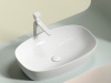 Фото раковина накладная ceramicanova element 60 см, цвет: белый cn6049