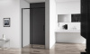 Фото душевая дверь belbagno acqua-bf-1-140-c-nero 140 см