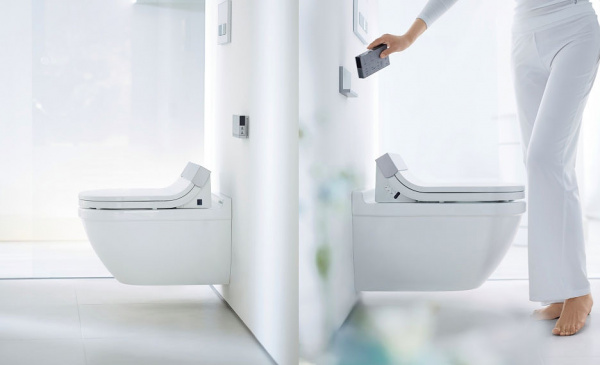 Фото унитаз подвесной безободковый duravit starck 3 62 см 2226590000
