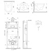 Фото унитаз с инсталляцией am.pm sense is100138.741701