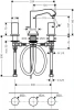 Фото смеситель для раковины hansgrohe metropol classic 31304090