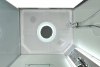 Фото душевая кабина avacan k2011led 110x90 см