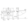 Фото унитаз с инсталляцией abber rechteck ac1202p-ac0101p