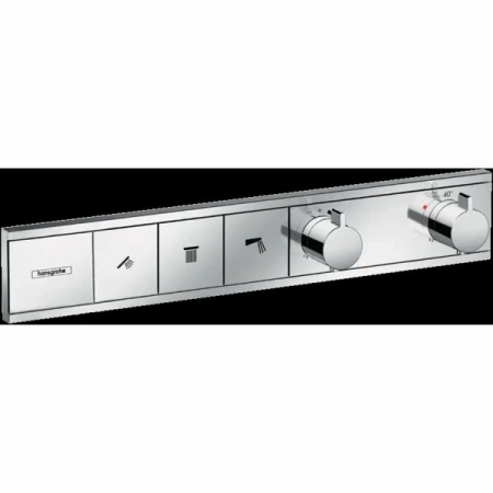 Фото термостатический смеситель для душа hansgrohe rainselect 15381000