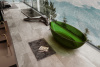 Фото ванна из полиэфирной смолы abber kristall 180x85 см at9702emerald зеленая