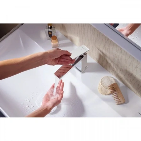 Фото смеситель для раковины hansgrohe tecturis e 73012000