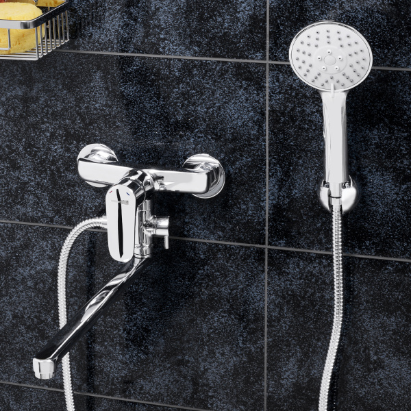 Фото смеситель для ванны wasserkraft vils 5600 5602l