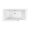 Акриловая ванна Whitecross Savia Duo 170x80 см Line 0103.170080.100.LINE.BR
