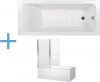 Акриловая ванна Aquanet Bright 170x75 см 00232982 + 00196049