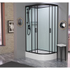 Фото душевая кабина frank f412/1 l black 120x80 см 144009
