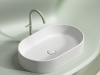 Фото раковина накладная ceramicanova element 60.8 см, цвет: белый cn6048mw
