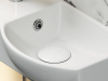 Фото раковина подвесная ceramicanova element 40 см, цвет: белый cn6039r