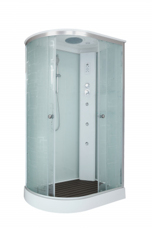 Фото душевая кабина dto 120x80 см em1512rgm+el с гидромассажем и электрикой