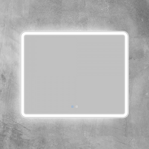 Фото зеркало с подсветкой belbagno marino 100 см spc-mar-1000-800-led-tch-snd