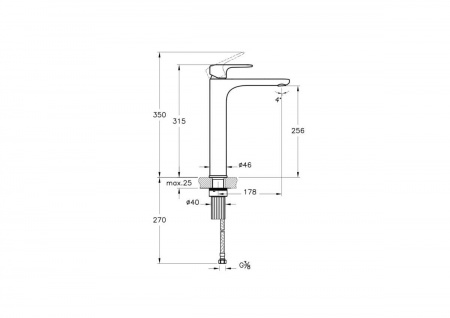 Фото смесители для раковины vitra root round a4270734exp цвет никель