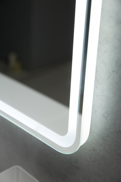 Фото зеркало с подсветкой belbagno marino 60 см spc-mar-600-800-led-tch-snd