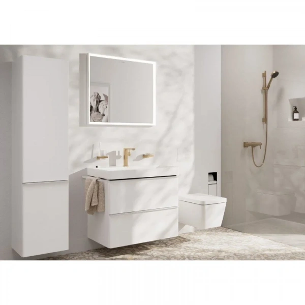 Фото смеситель для раковины hansgrohe tecturis e 73040140
