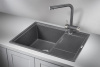 Кухонная мойка Granula 65 см 6503, ГРАФИТ