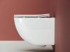 Фото унитаз подвесной, безободковый ceramicanova forma cn3009
