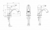 Фото смеситель для раковины boheme crystal luxury options 301-crst
