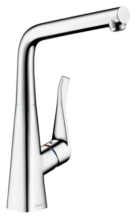 Фото смеситель для кухонной мойки hansgrohe metris 14823000