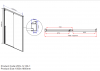 Фото душевая дверь vincea lugano 150 см vds-1l150cl-1