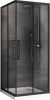 Душевое ограждение Abber Schwarzer Diamant 90x90 см AG02090BH