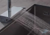 Фото смеситель для кухонной мойки hansgrohe aquno select 73830000
