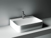Фото раковина подвесная ceramicanova aura 61 см, цвет: белый cn2001