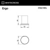Фото крючок whitecross ergo er2215bl, цвет: черный