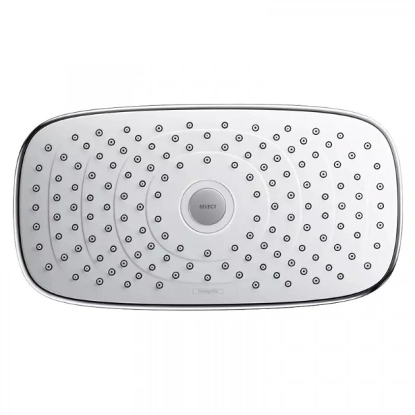 Фото душевая стойка hansgrohe raindance select e 13184000/27385400/26564400