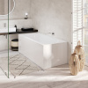 Фото акриловая ванна villeroy & boch oberon 160x75 см ubq160obe2v-01