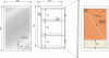 Зеркальный шкаф Style Line Квартет 50 см СС-00002382