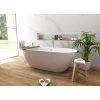 Фото ванна из искусственного камня эстет майами silk 160x75 см фр-00014380
