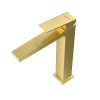 Фото смесители для раковины vitra minimax square a4372425exp цвет золото