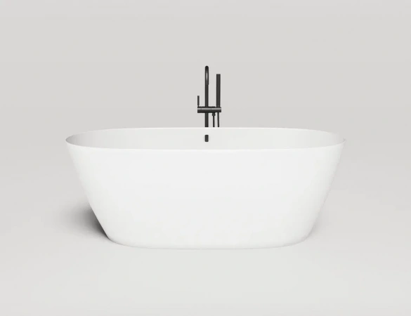Фото ванна из искусственного камня salini sofia light 165x75 см 103711g глянцевая