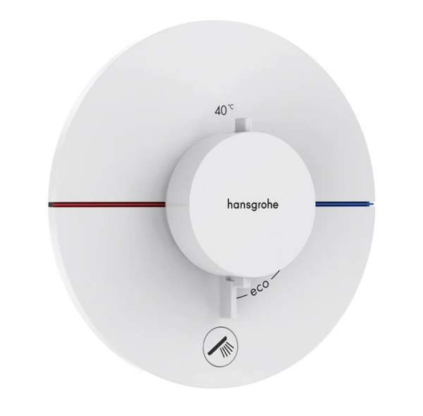 Фото термостатический смеситель для душа hansgrohe shower select comfort s 15562700