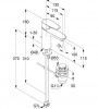 Фото смеситель для раковины kludi pure&solid 342900575